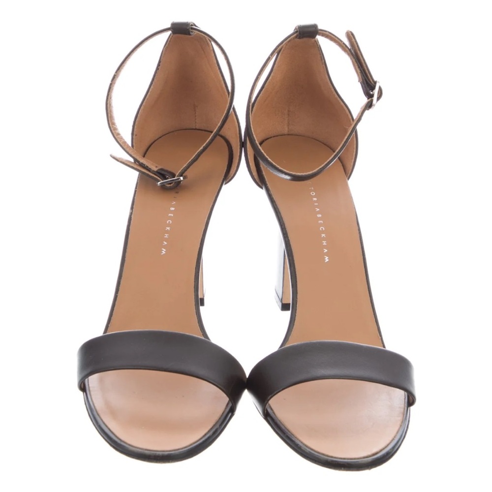 Victoria Beckham Strappy black heels